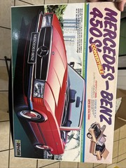 Mercedes Benz 450SL Scale Model