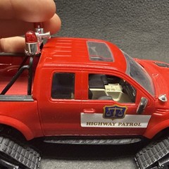 Revell FORD F-150 SVT Raptor with Tracks Police Highway Patrol Model 1/25 Custom