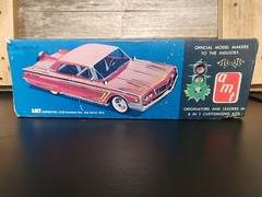 Vintage AMT 1960 Mercury Hardtop 3 in 1 Customizing Kit “BOX ONLY” N0. 139