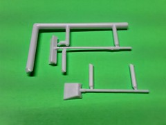 Peterbilt 359 Wrecker 1/25 Tow Truck Diorama Garage Gas Station Shovel Broom Lot