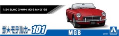 AOSHIMA The Model Car No.101 BLMC G/HM4 MG-B MK-2 1968 1/24 Plastic Model Kit