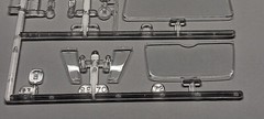 1977 Jeep Cj-7 1/24 Glass Windshield Head Lights Clear Plastic Revell Dasiy Duke