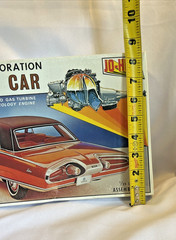 JO-HAN Chrysler Corp. TURBINE CAR model kit NEW in FACTORY SEALED LARGE BOX RARE
