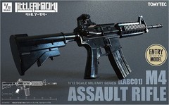 TomyTec Little Armory 1/12 M4 ASSAULT RIFLE LABC01 Plastic Model Kit
