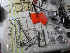 DEFECTIVE Monogram 1978 Corvette 1/8 Model Kit PARTS ONLY READ 2603