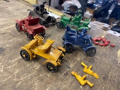 Vtg Revel Model Car Kits Stanley Steamer 1909 1950’s Classic Auto Lot Model T