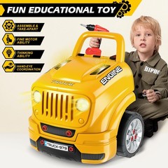 Jumlys Toys for 3, 4, 5, 6, 7, 8 Years Old 16 x 14.5 x 18.25 inches, Yellow