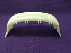 2021 Dodge Charger HELLCAT REAR BUMPER from 1:25 AMT Model Kit