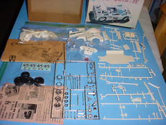 Vintage IMC 1:25 Hall CHAPARRAL 2E RACE CAR Model Kit # 116 – 200