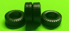 Wagon Wheels 4×4 Tires Jeep J-10 1/24 Pickup Truck Off Road Revell Rims
