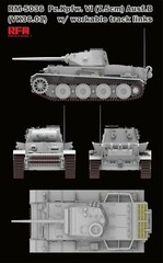 RYEFIELD MODEL RFM RM-5036 1/35 Pz.Kpfw.VI (7.5cm) Ausf.b(VK36.01)