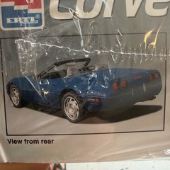 🇺🇸Chevrolet🏁Corvette🇺🇸1995🏁Convertible AMT 1:25 Model Sealed