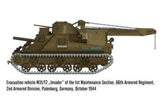 MIRAGE 720004 1:72 M31/T2 HEAVY WRECKER, WW2 US Tank ARV with Garwood Crane