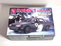 AMT ERTL ROBO 1 POLICE CAR ROBOCOP 2 #6059 PLASTIC MODEL 1/25