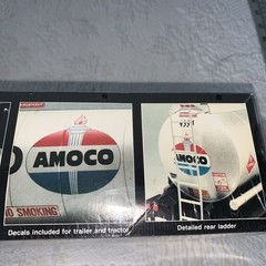 Amt Ertl Amoco Semi Tanker Trailer 1:25 Scale Model Kit 6698 Vintage 1987 Sealed