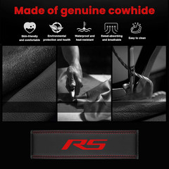 Compatible with RS Seatbelt Covers Fit for Camaro RS Car Accessories,Seatbelt Sh