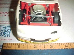 Vtg NASCAR Morgan Shepherd 21 Ford Wrangler Old Build Model Kit HTF