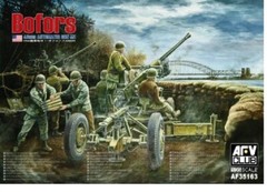 AFV Club 1/35 BOFORS 40mm Automatic Gun M1 #35163 📌USA📌Sealed📌