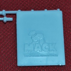 Semi Mud Flaps Mack R685ST 1:25 Scale Model Truck Part AMT
