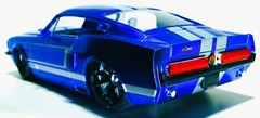 Ford Mustang GT1 24Shelby18Cobra Jet Race Car1969Custom Built12Metal Model1967