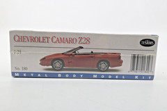 Testors 1/24 Chevrolet Camaro Z28 Plastic Model Kit #180 SEALED
