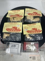 Crusader Model Kits Lot Of 15 Tanks Trucks Miniatures New M11