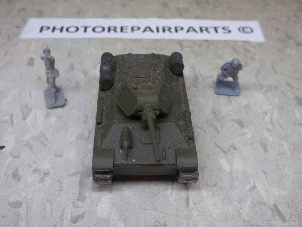 MIR / Roco Minitank Compatible WWII Russian T-34/76 & Aifix Soldiers Lot#7214B©