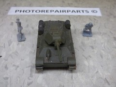MIR / Roco Minitank Compatible WWII Russian T-34/76 & Aifix Soldiers Lot#7214B©