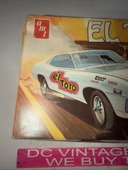 Vintage AMT El Toro Torino Funny Car 1/25 Scale Unused L@@K 🔥 RARE 🔥