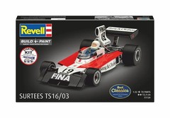 Revell G 77739 1974 Surtees TS16/03 Formula 1 Racing Car plastic model kit 1/32