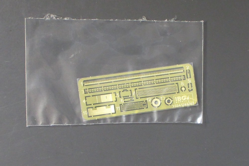 IBG 1/35th Scale Polish TKS Tankette – PE Parts from Kit No. E3502