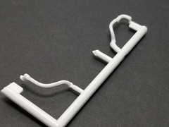 1977 Chevy Monte Carlo RADIATOR HOSES from Salvinos JR 1:25 Model Kit