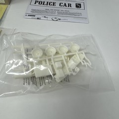 AMT Ford Interceptor Police Car 1/25 Model Kit 38466 Open Box Unbuilt T4