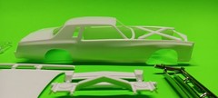 1975 Monte Carlo 1/25 Body Hood Glass Bumpers NASCAR Donor Kit Mt Dew