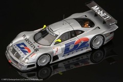 24 spoke resin wheel set for 1/24 Tamiya Mercedes CLK-GTR for early 1998 cars
