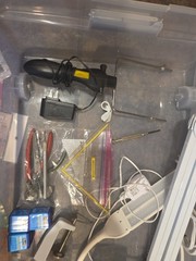 Lot Of Various Model Making Equipment Including Light W/ Magnifying Glass, Etc.