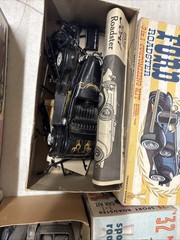 Lot Of 4 Built Started Parts Vintage Model Car Kits FORD With Boxes Lot#042