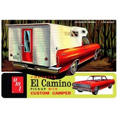 AMT 1965 Chevy El Camino w/Camper 1/25 AMT1364 Plastics Car/Truck 1/24-1/25