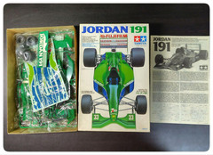 Tamiya 1/20 Jordan 191 Grand Preix Collection No.32 antique Plastic Model Kit JP