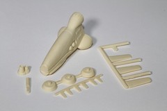 Macross 1/100 Scale Gnerl Fighter Pod Model Kit
