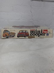 LS 1/16 C1201 Austin Mini Cooper S MK II Motorized Model Kit NOS New
