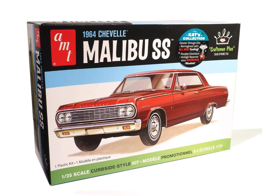 AMT 1/25 1964 Chevy Chevelle Malibu SS Craftsman Plus Model Kit AMT1426M