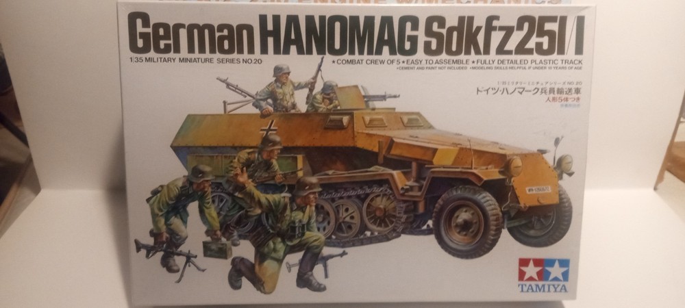 Two 1/35 military miniature plastic model kits