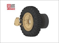 Heavy Hobby LM-35025 1/35 WWII Germany sd.kfz.221/222/223/260/261 Off-road Wheel