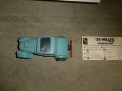 AMT 1/25 1933 WILLYS COUPE GASSER BUILT PLASTIC MODEL CAR KIT – NICE BUILD