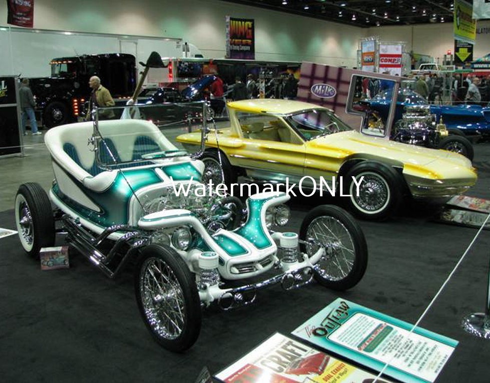 “Roth” “Outlaw” & “Cushenberry” “Dream Rod” 1960’s Show Cars “Pin-UP” PHOTO! #13
