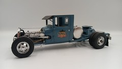 Custom Built 1/25th Scale ’29 Ford Truck,Motorcycle and Trailer