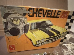 RARE Amt Vintage Chevelle Funny Car Model Kit Sealed Bags Complete New