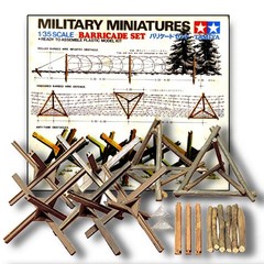 TAMIYA 35027 1/35 MILITARY MINIATURES: BARRICADE SET KIT