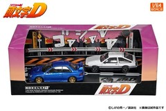 Interallied Modeler’s 1/64 Initial D Vol.22 Trueno AE86 Impreza GC8 2pc Set
